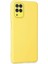 Samsung Galaxy A22 Kılıf Lansman Glass Kapak - Sarı - KA9762-4138 2