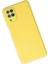 Samsung Galaxy A22 Kılıf Lansman Glass Kapak - Sarı - KA9762-4138 3