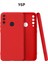 Huawei Y6P Kılıf First Silikon - Kırmızı - KA2907-9439 1