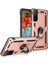 Samsung Galaxy S21 Plus Kılıf Sofya Yüzüklü Silikon Kapak - Rose - KA1386-1524 2