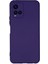 Vivo Y21S Kılıf Nano Içi Kadife Silikon - Mor - KA4729-1477 1