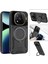 Xiaomi Redmi Note 14 Pro 4g Kılıf Joy Lens Standlı Kapak - Siyah - KA8575-3461 2
