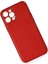 iPhone 12 Pro Max Kılıf Coco Deri Silikon Kapak - Kırmızı - KA5896-4160 2