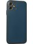 iPhone 12 Kılıf Coco Deri Silikon Kapak - Mavi - KA3369-9270 2