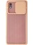 Samsung Galaxy A01 Core Kılıf Palm Buzlu Kamera Sürgülü Silikon - Pembe - KA2320-5982 1