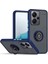 Xiaomi Redmi Note 13 Pro Plus Kılıf Montreal Yüzüklü Silikon Kapak - Lacivert - KA2026-1458 1