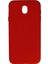 Samsung Galaxy J7 Pro / J730 Kılıf Nano Içi Kadife Silikon - Kırmızı - KA2830-1466 1
