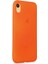 iPhone Xr Kılıf First Silikon - Parlak Turuncu - KA4076-4733 2