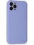 iPhone 11 Pro Kılıf Nano Içi Kadife Silikon- Lila - KA5353-5672 3