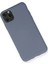 iPhone 11 Pro Max Kılıf Nano Içi Kadife Silikon - Gri - KA1744-2378 2