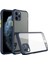 iPhone 11 Pro Max Kılıf Miami Şeffaf Silikon - Lacivert - KA5026-5401 1