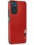 Xiaomi Redmi Note 11 Kılıf Loop Deri Silikon - Kırmızı - KA4104-6437 2