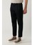 Erkek Siyah Relaxed Fit Pamuk Karışımlı Klasik Bel Pantolon A41Y3037 3