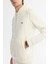 Erkek Ekru Kapüşonlu Baskılı Elastan Sweatshirt A42y1262 2
