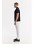 Erkek Siyah Regular Fit Bisiklet Yaka Baskılı İnterlok T-Shirt A51Y1089 3