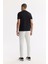 Erkek Siyah Regular Fit Bisiklet Yaka Baskılı İnterlok T-Shirt A51Y1089 4