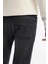 Erkek Siyah Eskitme Yıkama Jean Pantolon A42Y3524 5