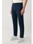 Erkek Lacivert Slim Fit Klasik Bel 5 Cep Pantolon A41Y3071 3