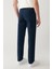 Erkek Lacivert Slim Fit Klasik Bel 5 Cep Pantolon A41Y3071 5