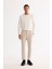 Erkek Bej Slim Fit Kırışmaz Hızlı Kuruyan Beli Lastikli Ekstra Esnek Teknik Kumaş Pantolon A42Y3065 1