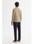 Erkek Vizon 2 Düğmeli Pamuklu Polo Yaka Sweatshirt B001080 4