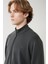 Erkek Antrasit Dik Yaka Baskılı Soft Touch Baskılı Sweatshirt A41y1225 2