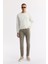 Erkek Ekru Bisiklet Yaka Baskılı Bi Stretch Interlok Sweatshirt A51y1204 6