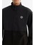 Erkek Siyah Soğuğa Dayanıklı Dik Yaka Fermuarlı Polar Sweatshirt A42y1311 2