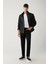 Erkek Siyah Slim Fit Klasik Bel 5 Cep Pantolon A41Y3071 1