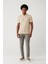 Erkek Bej 3 Düğmeli Garment Dyed Polo Yaka Triko T-Shirt A41Y5067 5