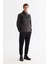 Erkek Antrasit Soğuğa Dayanıklı Fermuarlı Dik Yaka Polar Sweatshirt A42y1380 5