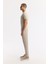 Erkek Bej Slim Fit Beli Lastikli Bi Stretch Chino Pantolon B003033 2