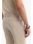 Erkek Bej Slim Fit Beli Lastikli Bi Stretch Chino Pantolon B003033 5