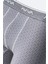 Erkek Gri Geometrik Desenli Tekli Boxer A51Y9505 2