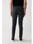 Erkek Antrasit Eskitme Yıkamalı Kaplamalı Jean Pantolon B003516 4