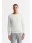 Erkek Ekru Bisiklet Yaka Dokulu Rayon Triko Kazak A51y5156 1