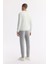 Erkek Ekru Bisiklet Yaka Dokulu Rayon Triko Kazak A51y5156 4