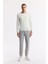 Erkek Ekru Bisiklet Yaka Dokulu Rayon Triko Kazak A51y5156 5