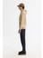 Erkek Bej Kapüşonlu Pamuklu Baskılı Elastan Sweatshirt A42Y1321 5