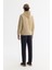 Erkek Bej Kapüşonlu Pamuklu Baskılı Elastan Sweatshirt A42Y1321 6