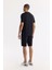 Erkek Siyah Bisiklet Yaka Baskı Detaylı İnterlok T-Shirt A51Y1150 4