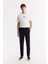 Erkek Siyah Slim Fit Beli Lastikli Bi Stretch Chino Pantolon B003033 1