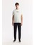 Erkek Siyah Slim Fit Beli Lastikli Bi Stretch Chino Pantolon B003033 6