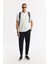 Erkek Ekru Düğmeli Polo Yaka Soft Touch Logo Detaylı T-Shirt A51Y1000 8
