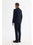 Erkek Lacivert Mono Yaka Bi-stretch Ceket A42y4011 4