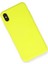 iPhone x Kılıf Nano Içi Kadife Silikon - Sarı - KA9840-1905 2