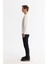 Erkek Ekru Bisiklet Yaka Pamuklu Baskılı Elastan Sweatshirt A42y1227 3