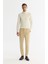 Erkek Bej Relaxed Fit Klasik Bel Kalın Fitilli Kadife Chino Pantolon A42y3017 2