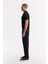 Erkek Siyah Regular Fit Polo Yaka Dokulu Rayon Triko T-shirt A51y5165 5