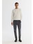 Erkek Petrol Mavi Relaxed Fit Klasik Bel Kalın Fitilli Kadife Chino Pantolon A42y3017 2